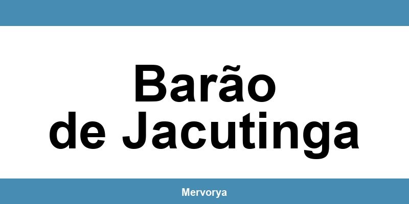 Telefone do Banco Mercantil em Barão de Jacutinga