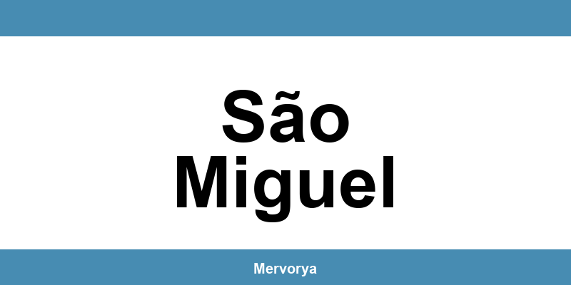 Telefone do Banco Mercantil em São Miguel